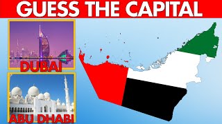 Guess The Capital From The Map - HARD LEVEL | COUNTRY CAPITAL QUIZ screenshot 5