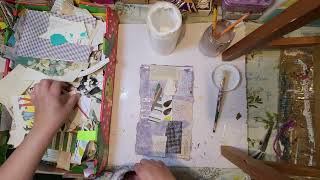 Part 1  How to make a Wallpaper Junk Journal