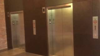 AWESOME Otis Gen2 scenic elevators - The Dillon parking deck/sky-lobby - Raleigh, NC