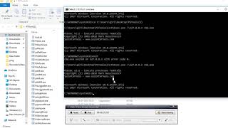 How to access remote pc command prompts. , how do use pstool to take command prompt of remote pc.