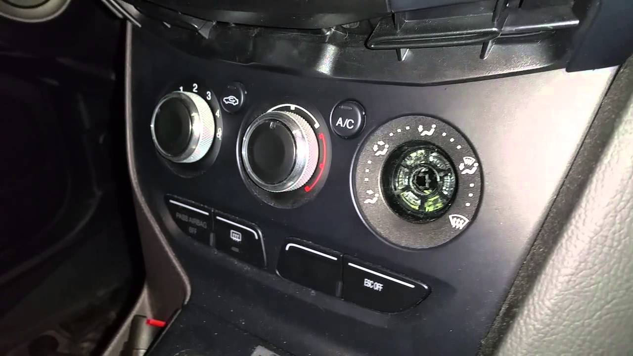 Focus ST HVAC Knob Replacements YouTube