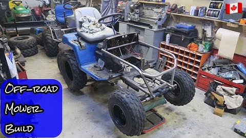 Long travel suspension off-road mower build part 5 (steering)