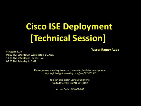 Cisco ISE v2.7 Deployment [Eng]
