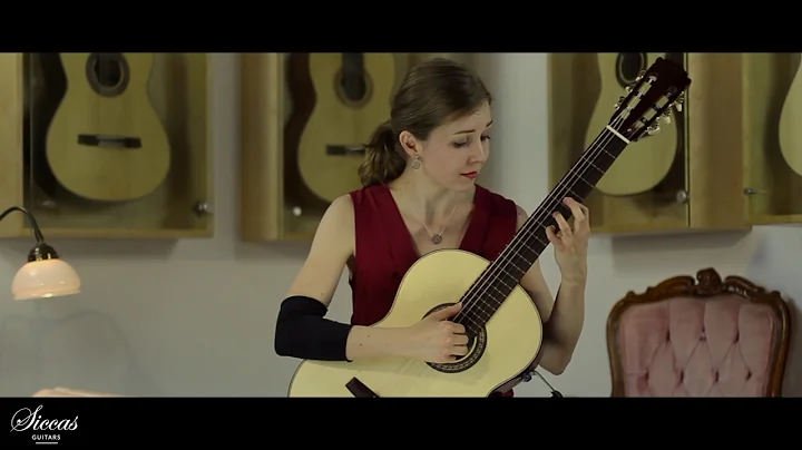 Ivana Solcaniova plays Caazapa by Agustn Barrios Mangor on a Armin Hanika 58 EF N