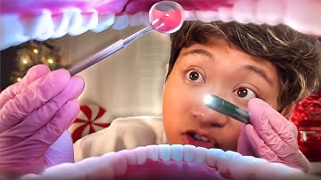 ASMR Dentist Eats Candy From Your Teeth and Cleans It 🍭🦷 🦷🍭 ASMR Dentist Roleplay