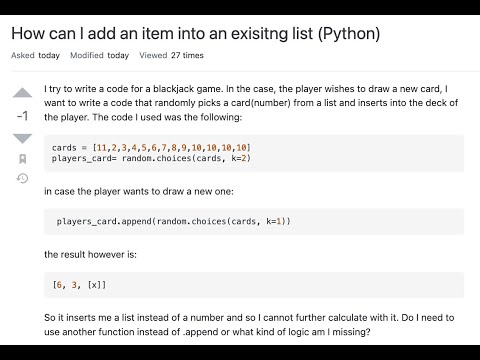 python list concatenation | daily dose of stack overflow data science