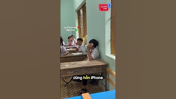 Học sinh dùng iPhone 17 màu cam: #shorts #viral