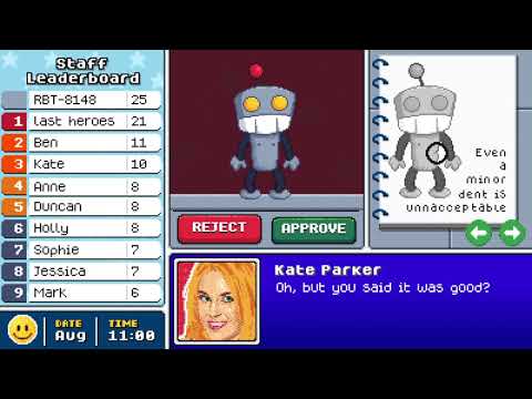 Robot Factory Walkthrough