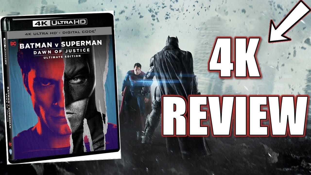 Batman v Superman: Dawn of Justice - Ultimate Edition 4K Ultra HD Blu-ray REVIEW