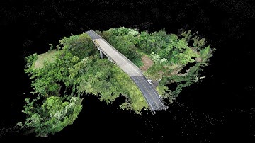 Maui Bridges - Point Cloud Orbit 1