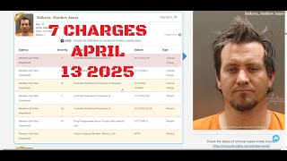 Ada County Idaho Arrests April 13 2025 / 7 charges!