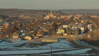 Decorah, Iowa - Sunrise in Winter