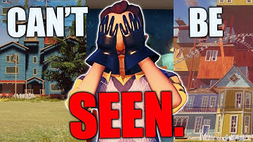 Beating Every Alpha WITHOUT BEING SEEN (Hello Neighbor Challenge)