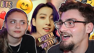 Me and my sister watch BTS (방탄소년단) 'Butter (Hotter Remix)' Official MV (Reaction)