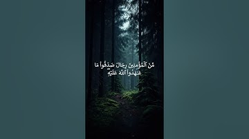 اية 21 الي 24 من سورة الأحزاب
