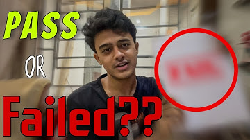 My Class 12 ISC Result 2025 Reaction | Final Board Marks Revealed | Failed!!!?