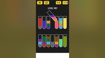 【Water Sort Puzzle】 Level 1157