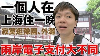 一個人在大陸上海住一晚｜豫園。外灘。台灣電子支付【 I'm Daddy】