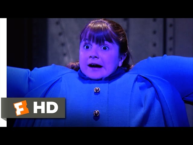 Willy Wonka & the Chocolate Factory - Violet Blows Up Like a Blueberry Scene (7/10) | Movieclips class=