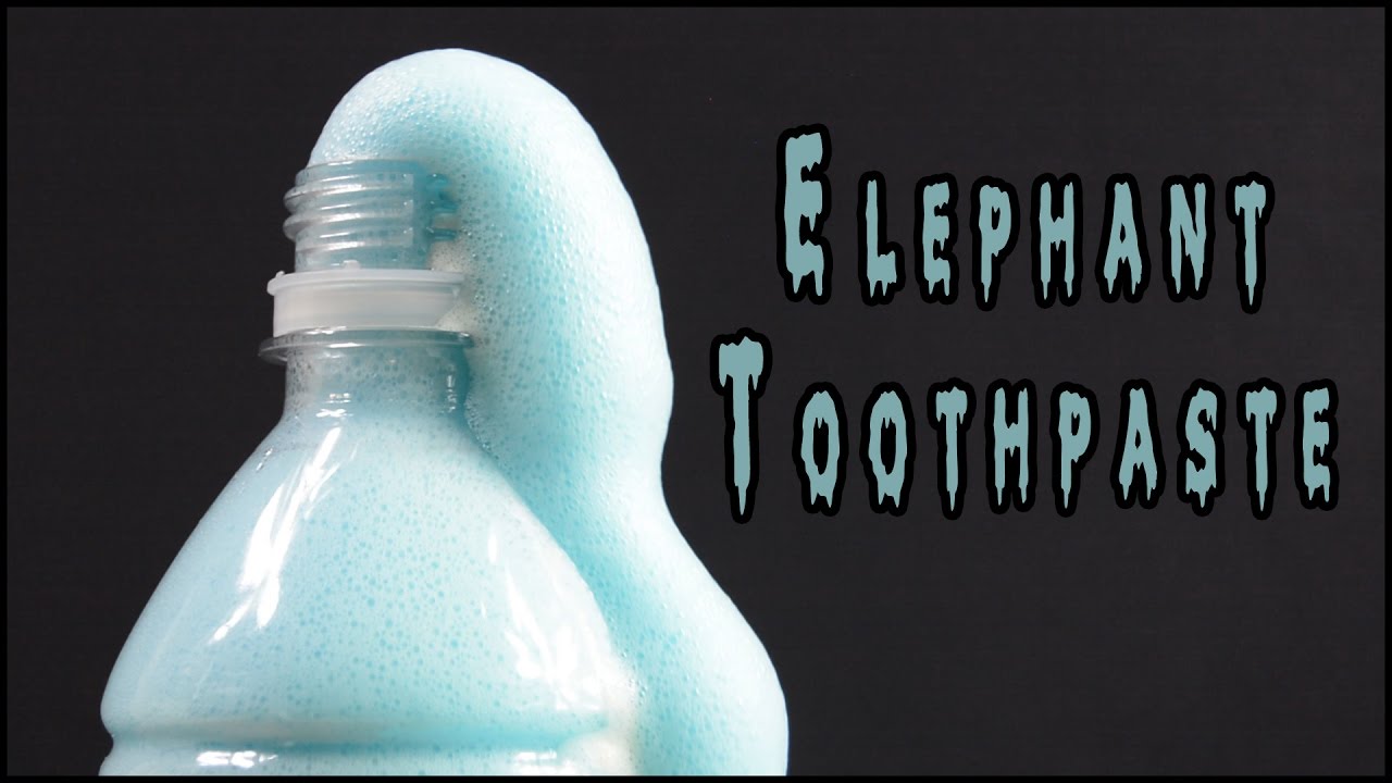 what is the hypothesis of elephant toothpaste