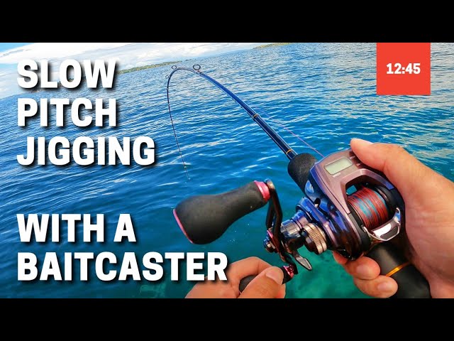 Slow Pitch Jigging with Daiwa Baitcaster and Ocean's Legacy Origin Longfall  