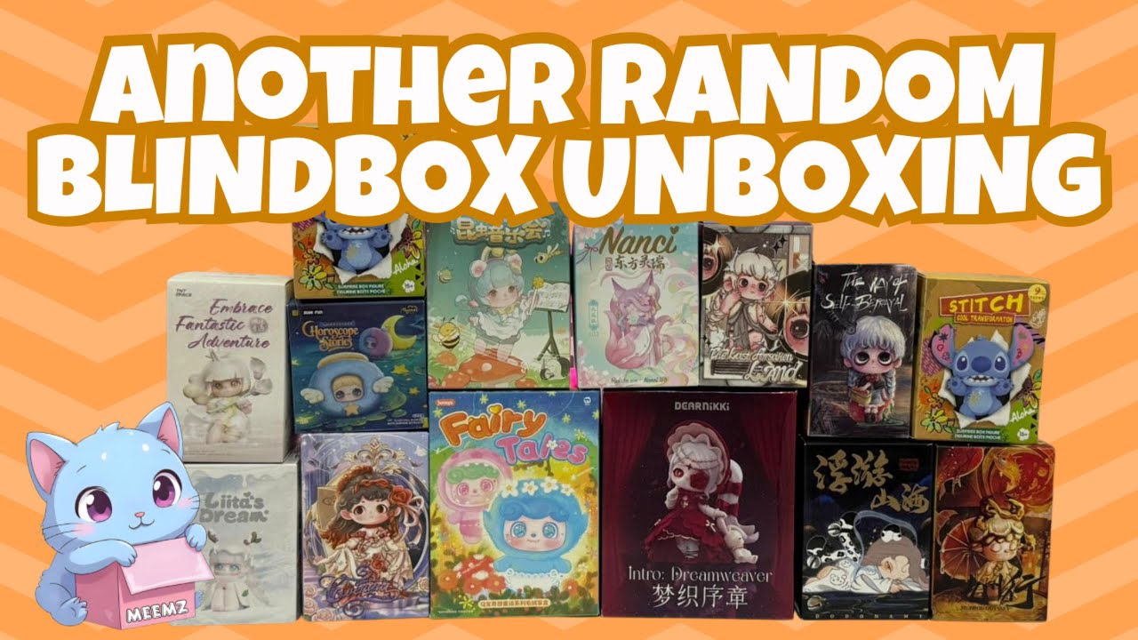 ANOTHER BIG RANDOM BLINDBOX UNBOXING! TNT, Heyone, Dodo Nami & many more!🎁🐾😸