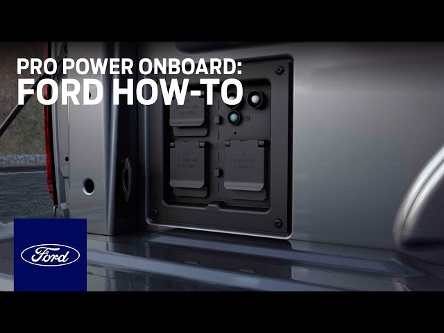 Pro Power Onboard, Ford How-To