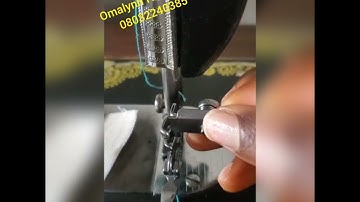 ATTACHING A ZIPPER FOOT TO YOUR (MANUAL) SEWING MACHINE....