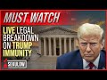 Must watch live legal breakdown of trump immunity at supreme court