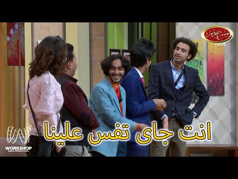 ابرام سمير خرج على ربيع وحمدي الميرغنى عن النص مسرح مصر 