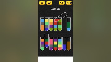 【Water Sort Puzzle】 Level 783
