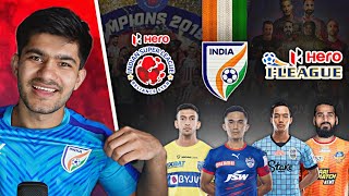 How Club Football works in INDIA | ISL & I league EXPLAINED