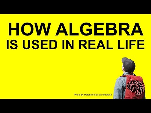 Video: Is algebra belangrijk in de echte wereld?