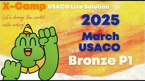 X Camp 2025 March USACO Live Solution Bronze - P1 Hoof Paper Scissors Minus One
