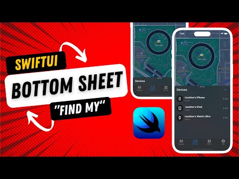 SwiftUI: Placing Tab Bar Over Sheet’s | Apple Map’s Bottom Sheet | iOS 17 | Xcode 15