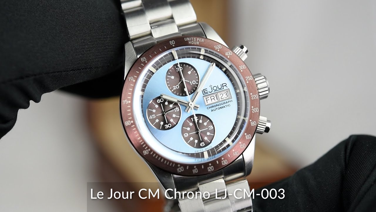 k*c様 メウチ オリジナル 【ローリー・ジョン シリーズ】LJ-2P Le Jour CM Chrono LJ-CM-003 - SeriousWatches.com