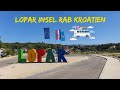 Lopar - Insel Rab, Kroatien