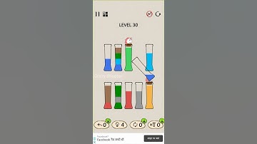 Water sort puzzle game level 30 #shorts #games #crazyshooter