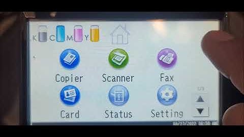 How to enter Service Mode on Ricoh SP C262fnw to reset Transfer Belt, Fuser, and Maintenance Counter