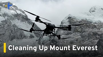 Drones Clean Mountaineers