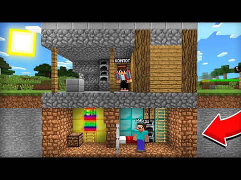 ВСЁ ЭТО ВРЕМЯ НУБ ЖИЛ ПОД МОИМ ДОМОМ В МАЙНКРАФТ | Компот Minecraft