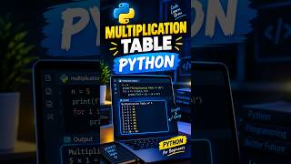 Learn how to create a Multiplication Table Program in Python