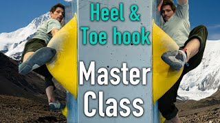 How to Heel & Toe hook || The two most powerful climbing techniques