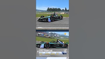 FORMULA E GEN3 SHOW CAR Gameplay, Engine Sound and Dashboard | Real Racing 3 Shorts