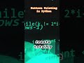Part30 pattern program in python #StarPattern #CodingShorts #PythonTips #ForLoopPython #131