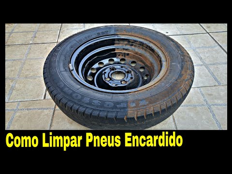 Vídeo: Como você remove manchas de lama dos pneus?