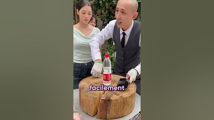 Cet homme possède le couteau le plus tranchant du monde 🤯 #shorts