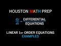 Linear First-Order Differential Equations Quiz