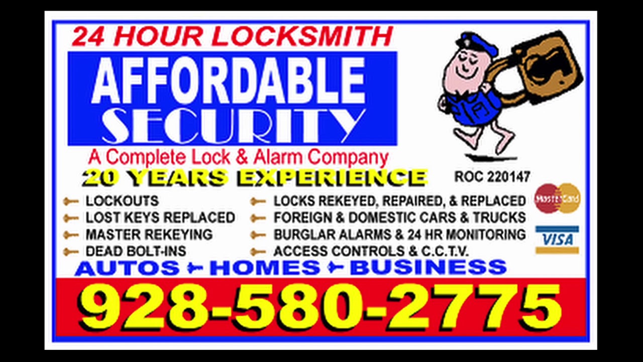 Laser Key Cutting Yuma Arizona | Locksmith Yuma Az | Affordable Security Locksmith & Alarm