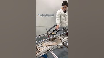 Cắt chéo góc gạch bằng máy cắt gạch nước Xinkai Z2S khổ 1m